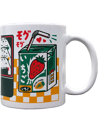 Tasse japonaise Bento, illustration complète