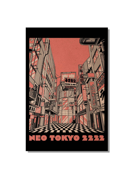 NEO TOKYO 2222 Postcard