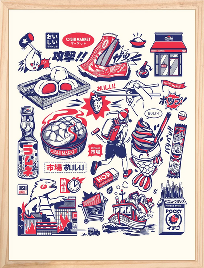 OISHI TATTOOS Print 🍜