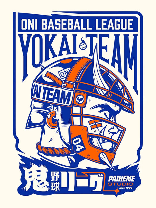 Affiche ONI BASEBALL LEAGUE ⚾