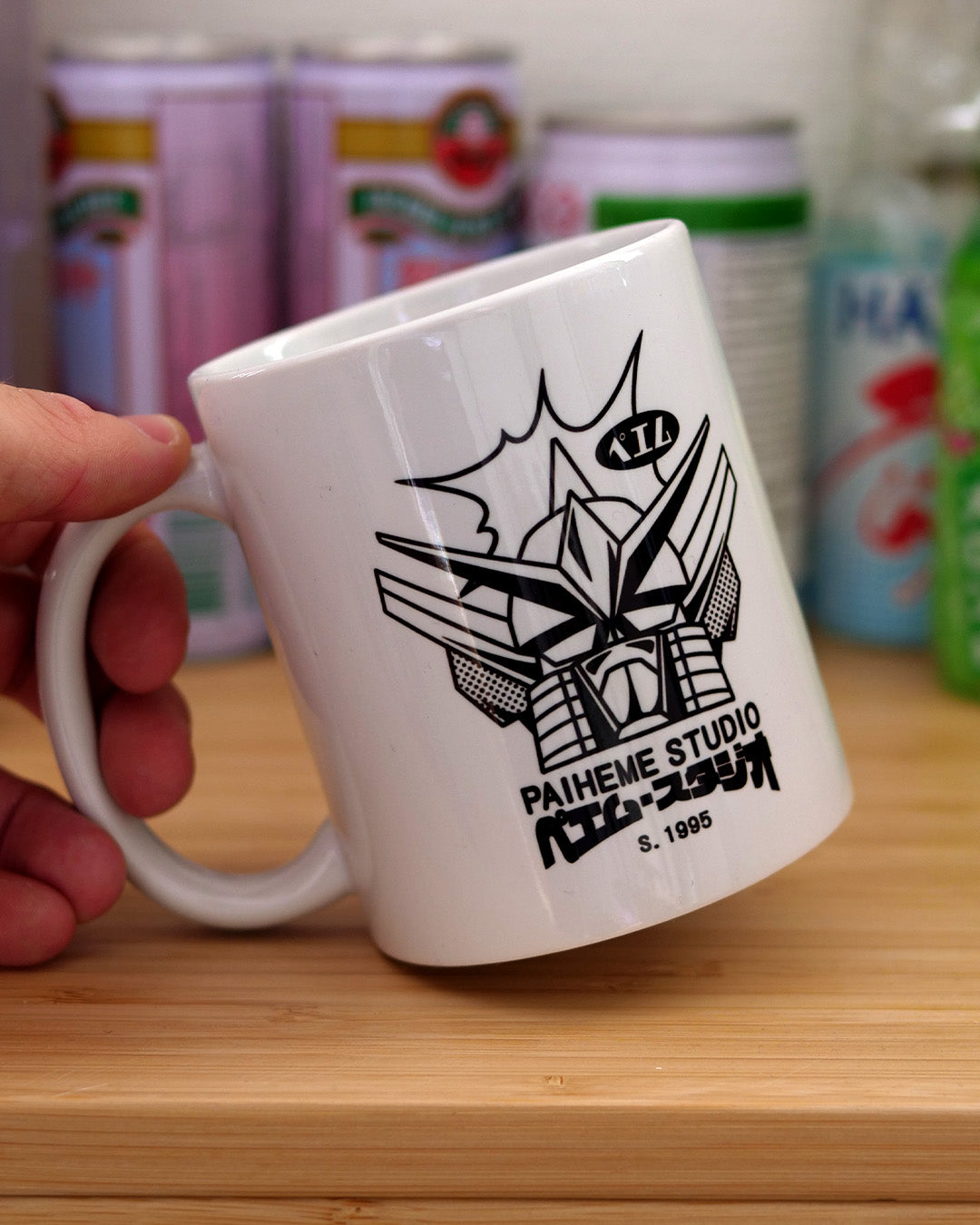 Mug Robot Head