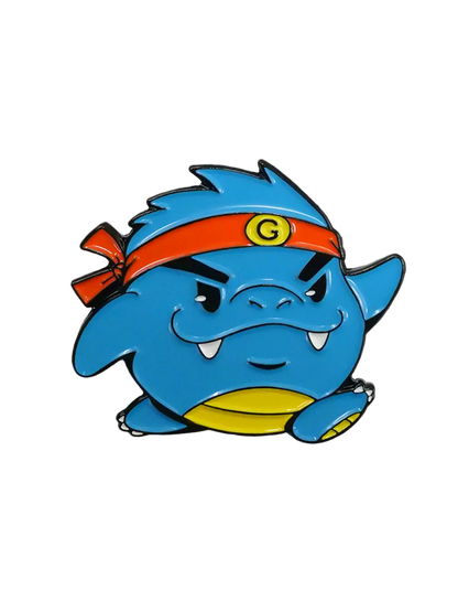 Pin's japonais Pocket Kaiju émaillé, avant