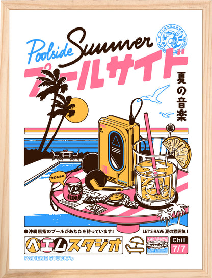 Affiche POOLSIDE