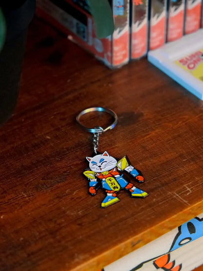Porte-clés japonais Manekimeca, détail de l'illustration
