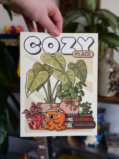 Affiche Poulpi Intérieur cosy
