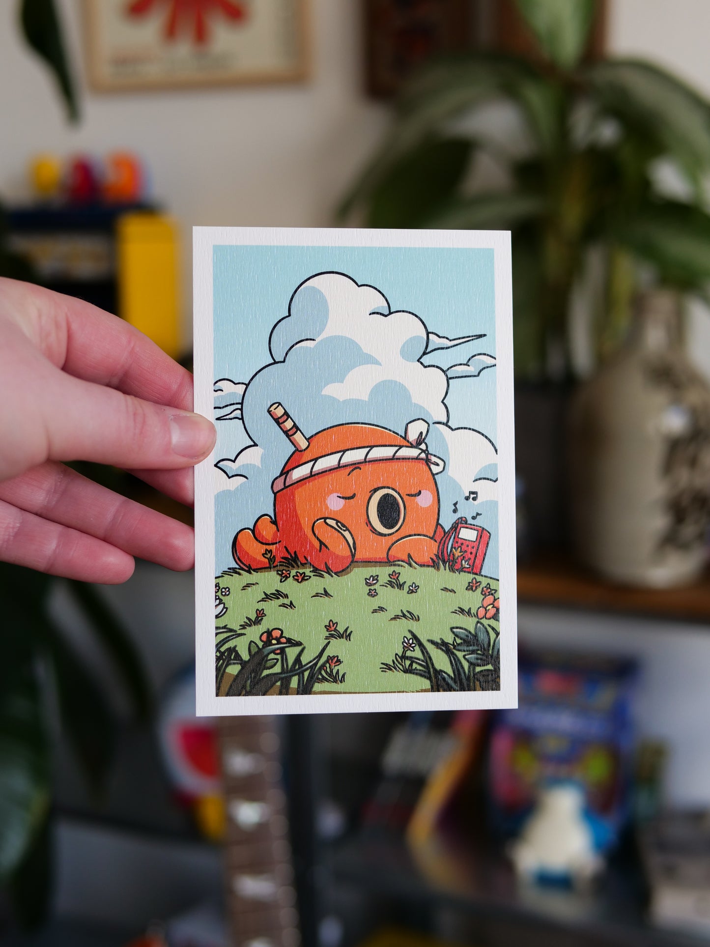 Carte postale Poulpi Radio