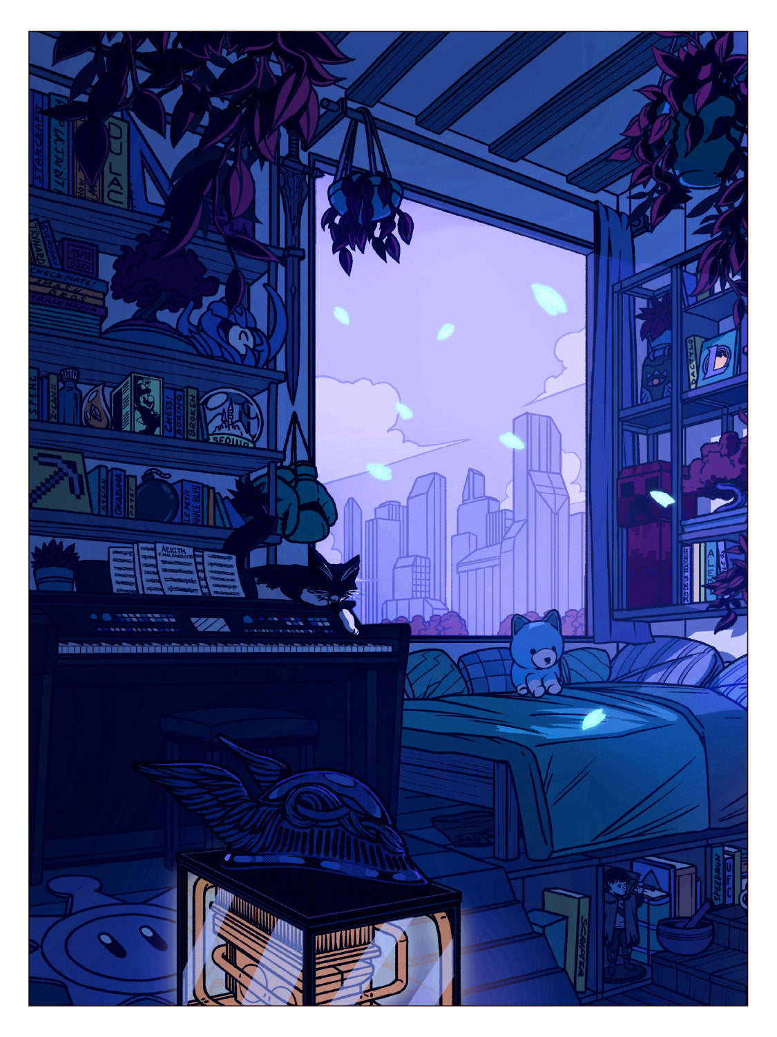 DUO LOFI NIGHT Prints