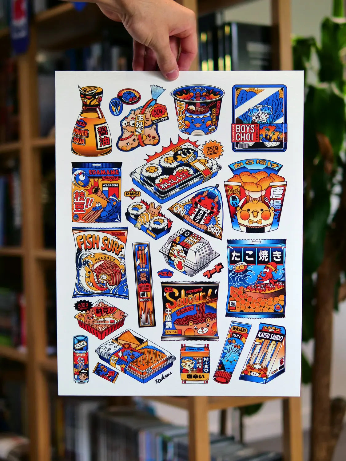 Affiche salty food