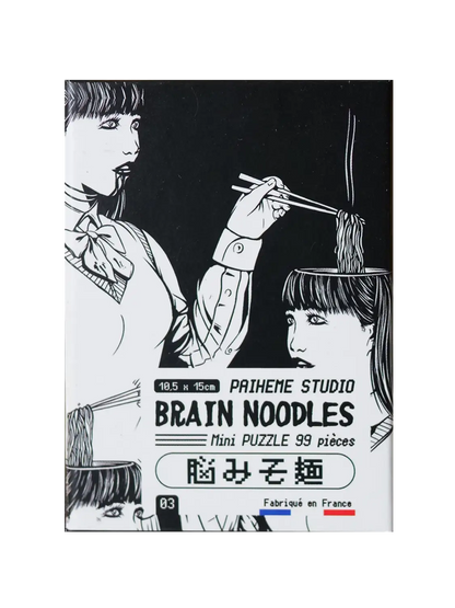 Mini-Puzzle Brain Noodles, visuel assemblé