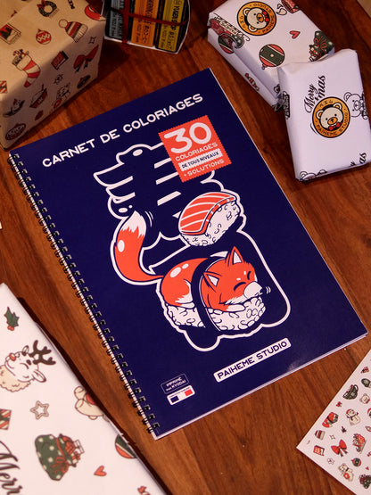 CARNET DE COLORIAGE