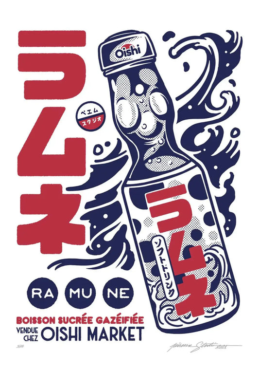 RAMUNE Sérigraphie 🍹