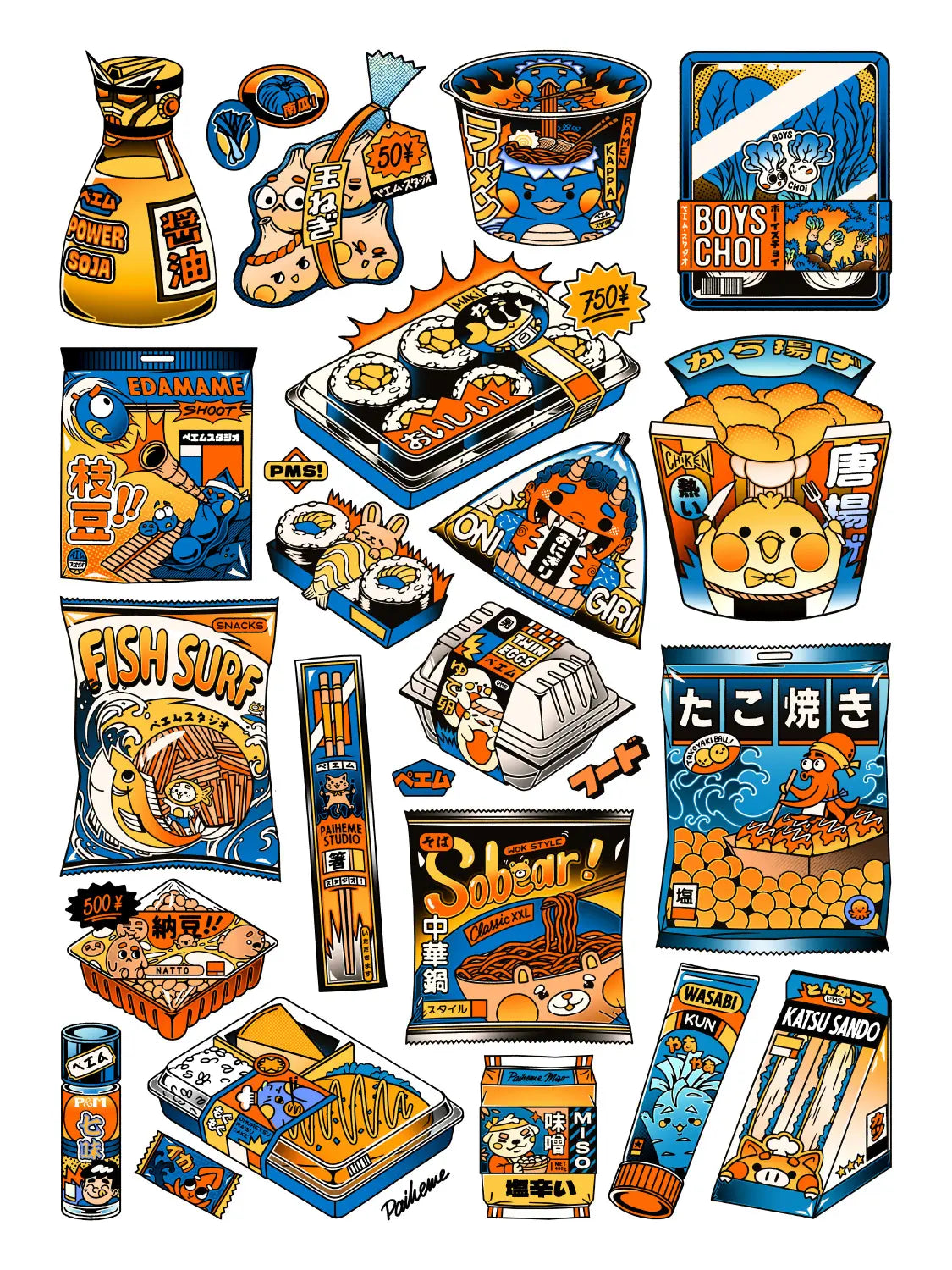 Affiche salty food