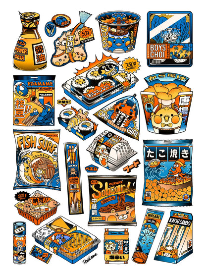 Affiche salty food