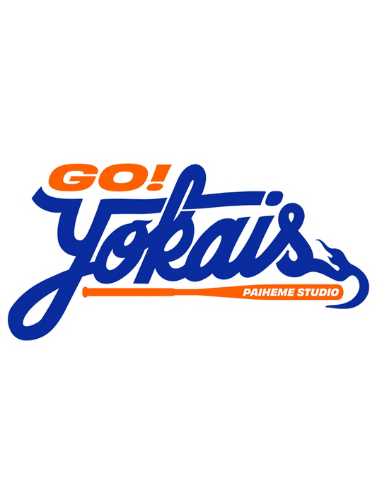 Sticker Go Yokais, sticker japonais vinyle brillant
