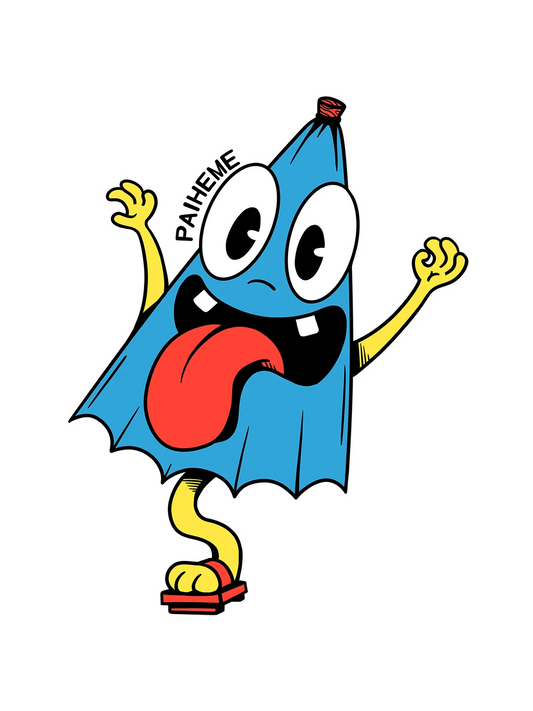 Sticker Kasa-obake, collection Retro Toys vinyle brillant