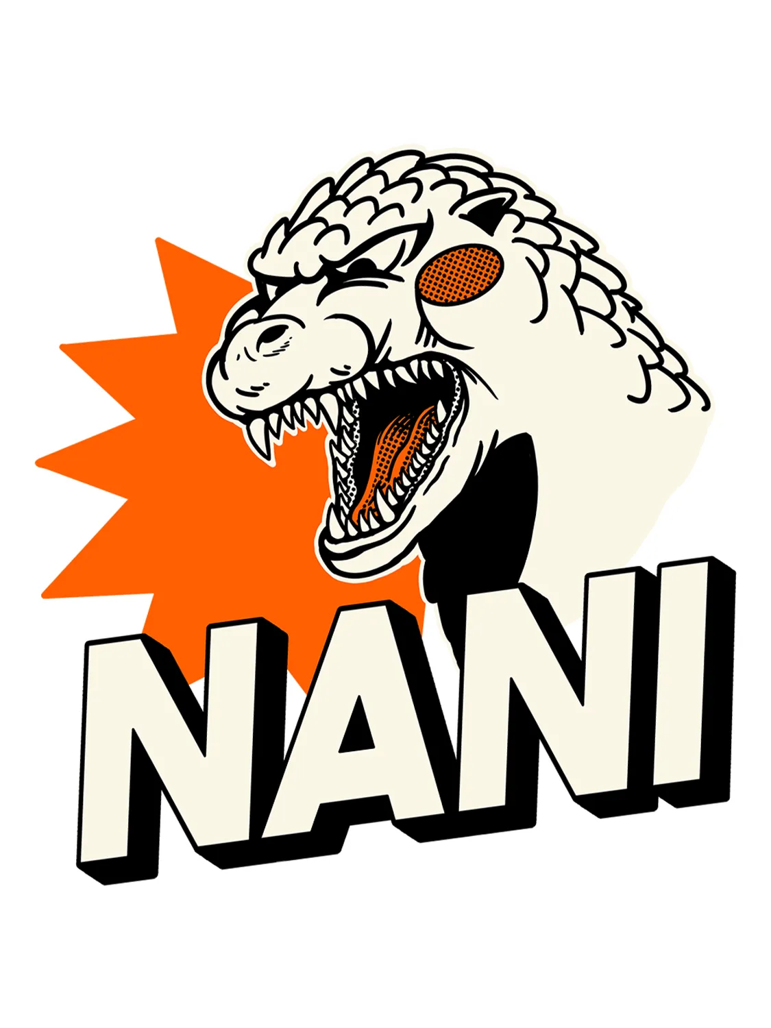Sticker Onigira, stickers japonais vinyle brillant