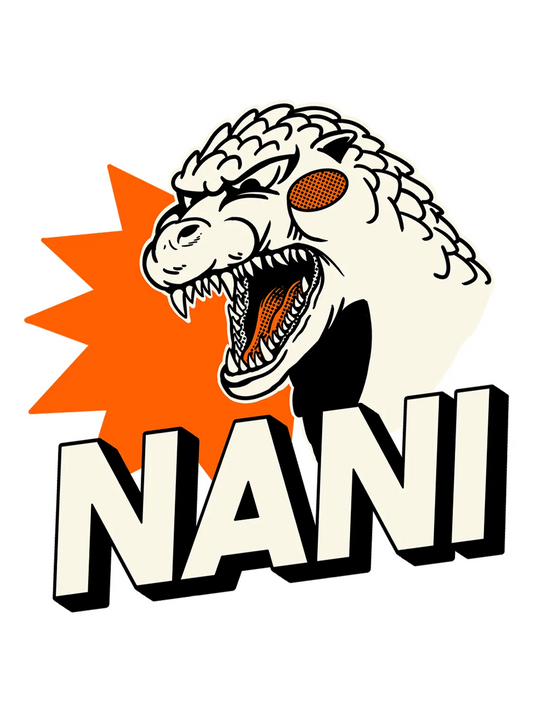 Sticker Onigira, stickers japonais vinyle brillant