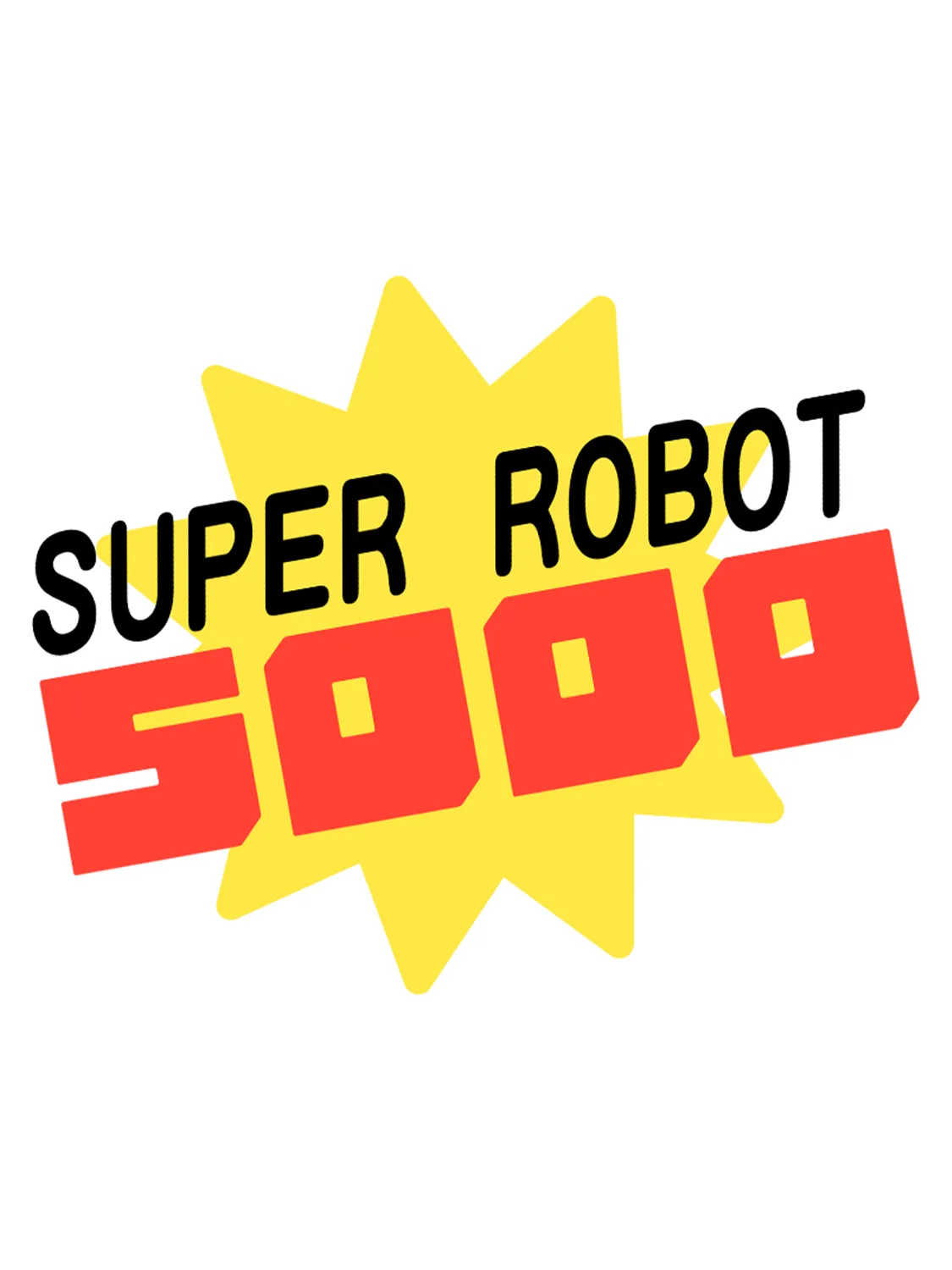 Sticker Super 5000, collection Retro Toys vinyle brillant