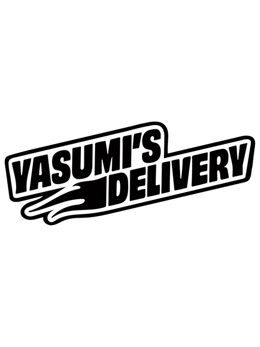 Sticker Yasumi Delivery, stickers japonais vinyle brillant