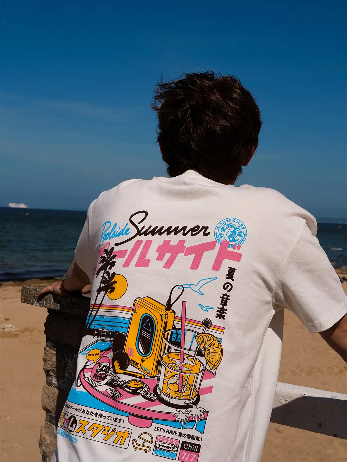 T-SHIRT POOLSIDE SUMMER