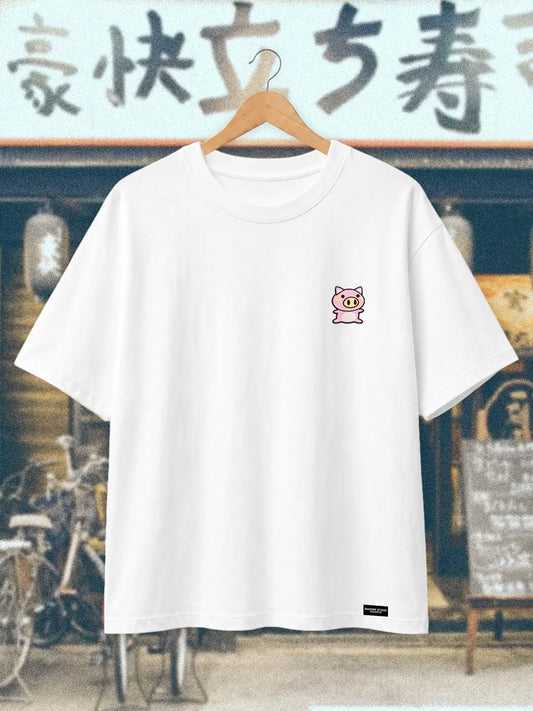 T-SHIRT BRODÉ Blanc BUTA