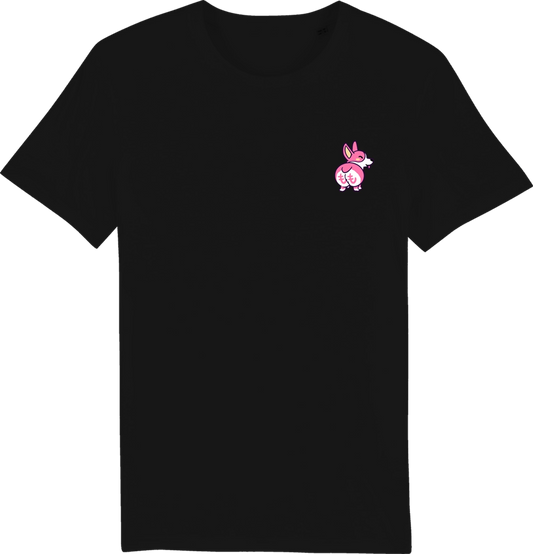 CORGI T-SHIRT BRODÉ Noir