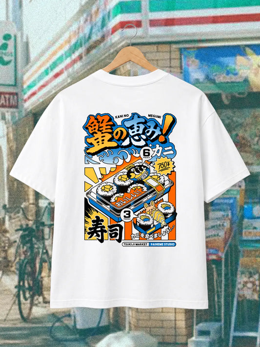 T-SHIRT SUSHI CRAB