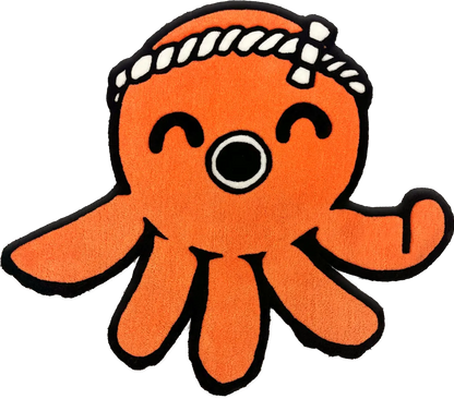 POULPI TAPIS TUFTÉ🧶