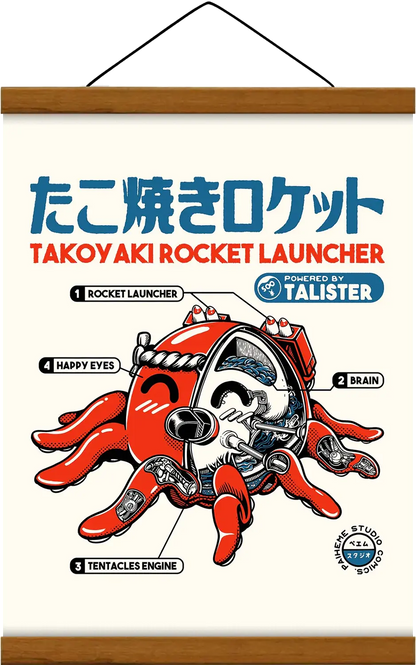 TAKOYAKI ROCKET Print 🚀