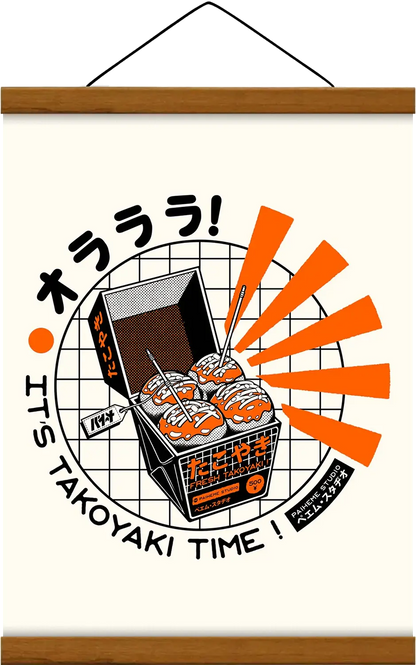TAKOYAKI TIME Print 🥢