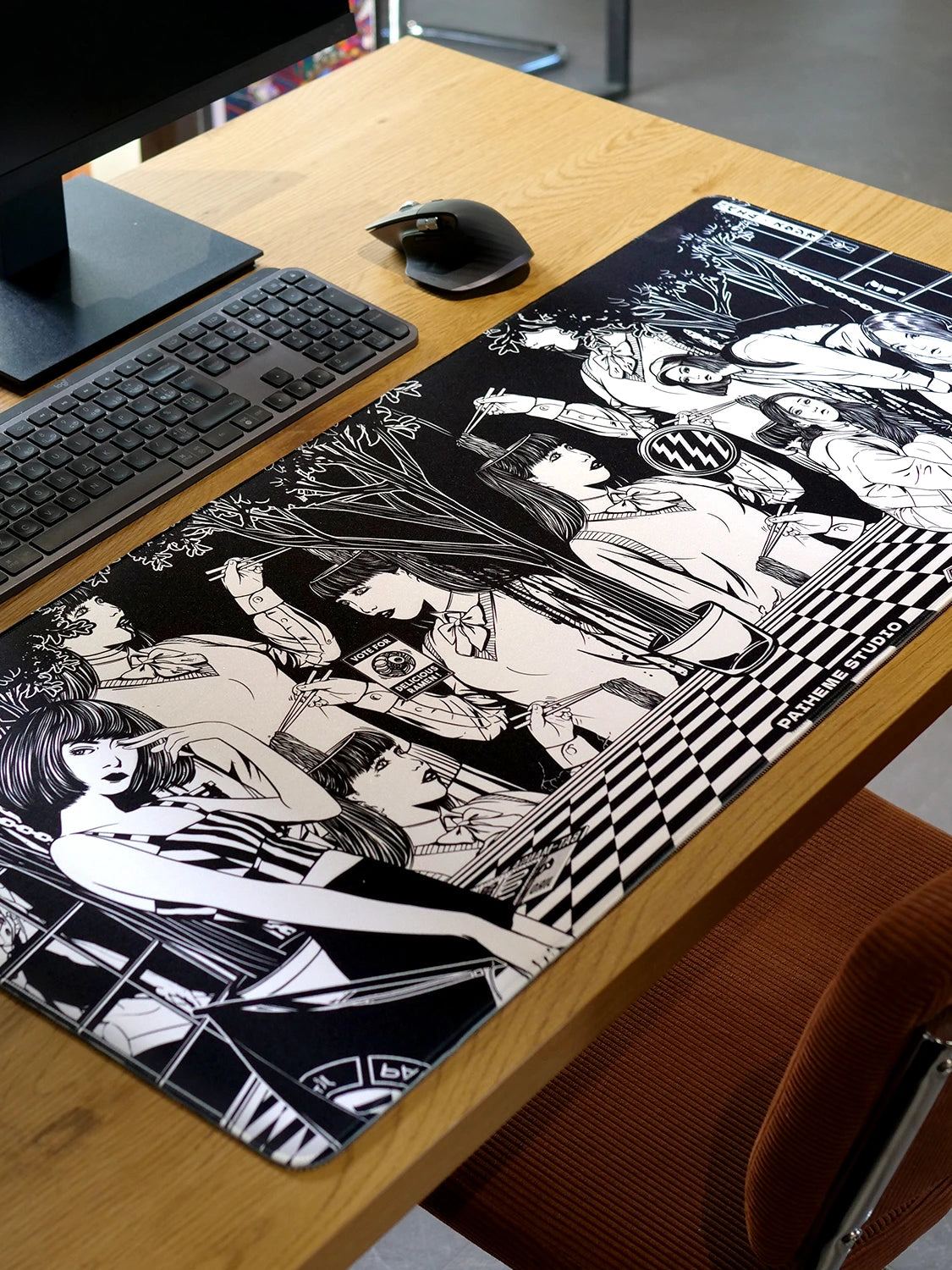 Tapis de souris japon Brain Noodles, vue complète