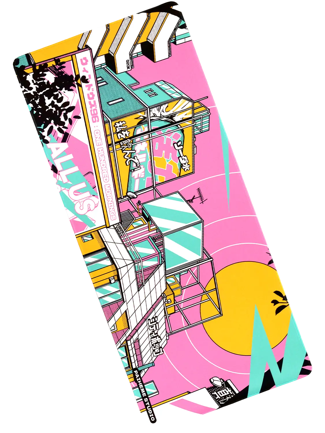 Tapis de souris xxl japon Happy City, vue complète
