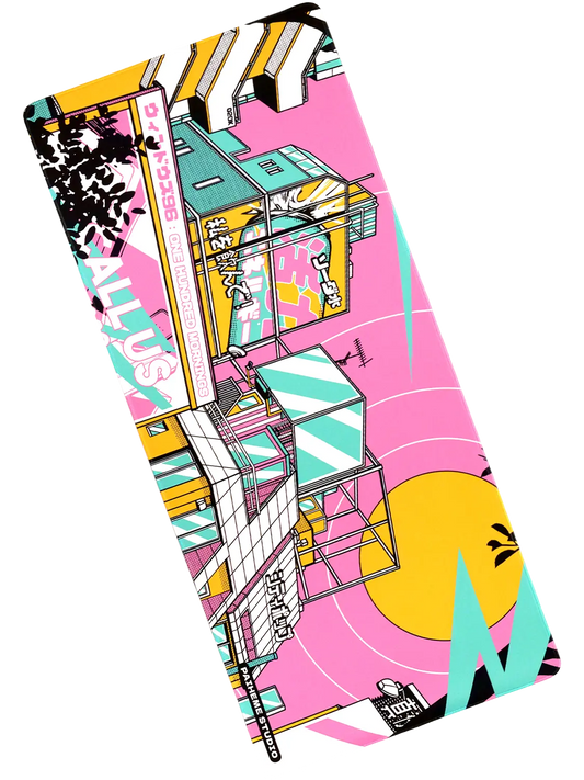 Tapis de souris xxl japon Happy City, vue complète