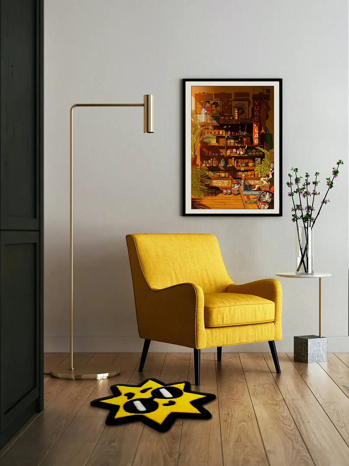 TAPIS TUFTE SUN