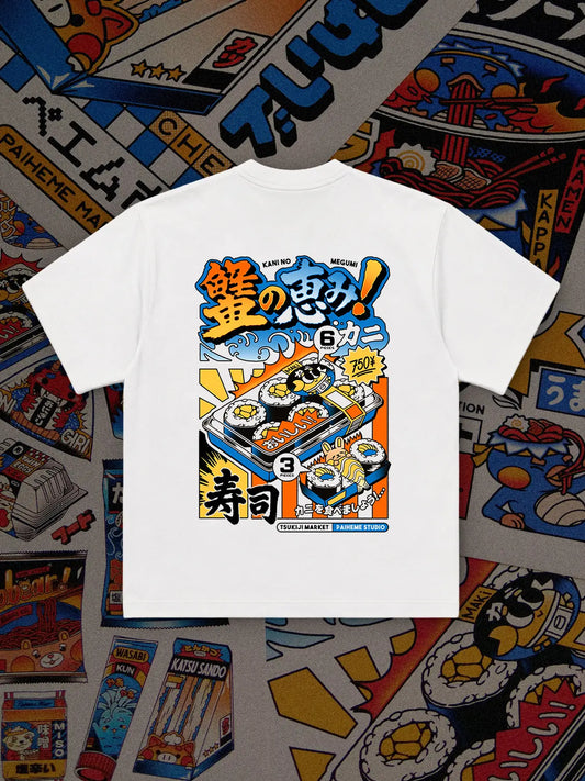 T-SHIRT SUSHI CRAB