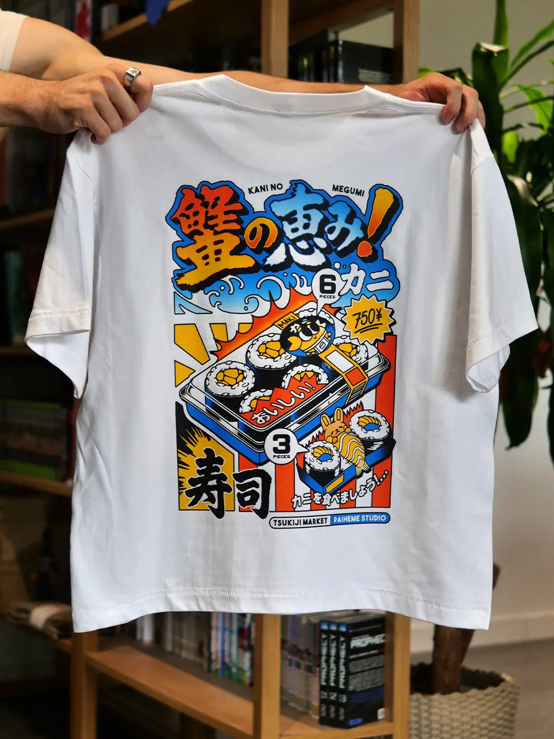 T-SHIRT SUSHI CRAB