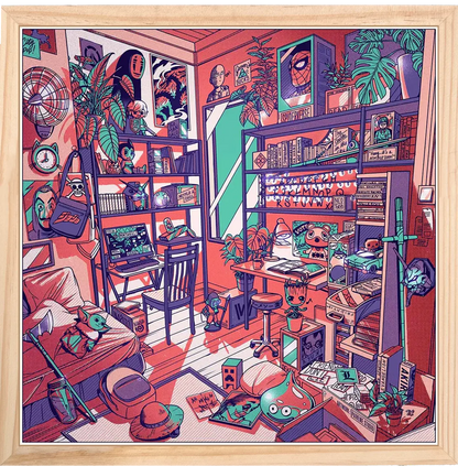 TEENAGE ROOM Print 🪁