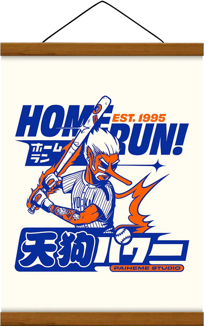 TENGU POWA Print ⚾