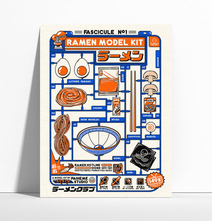 RAMEN KIT - HERE JAPAN Print 🍡