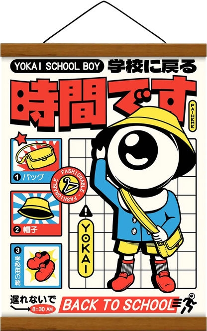YOKAI SCHOOL BOY Print 🤖