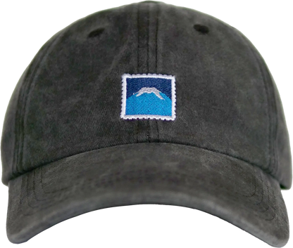 Casquette japonaise Mont Fuji, détail broderie