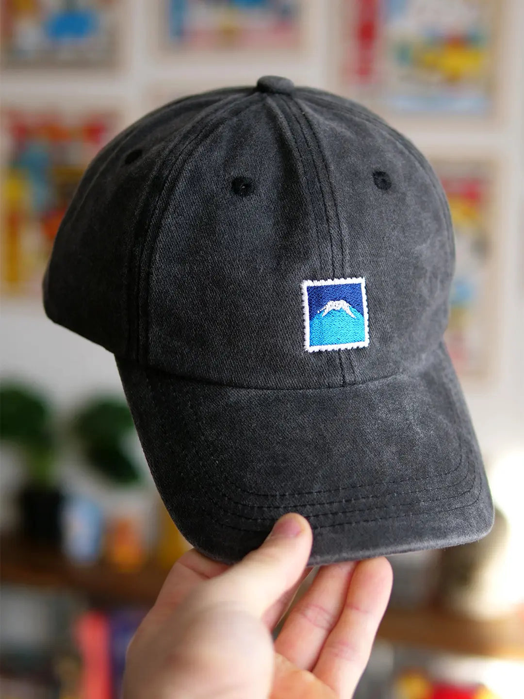 Casquette japonaise Mont Fuji, vue de face
