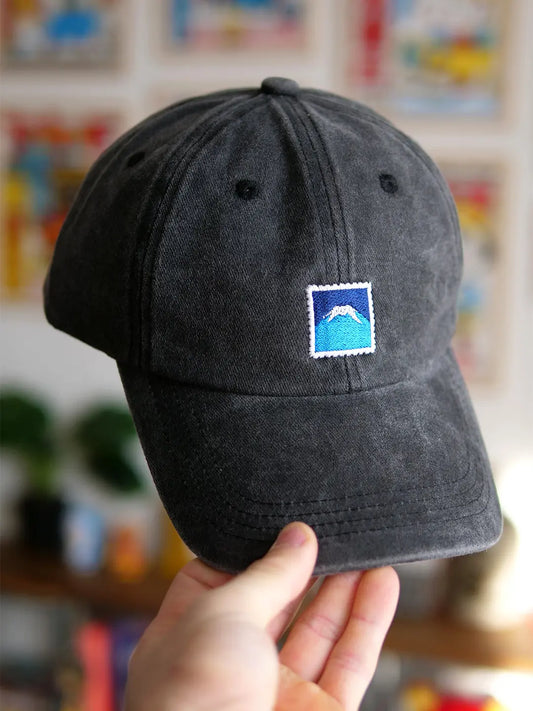 Casquette japonaise Mont Fuji, vue de face