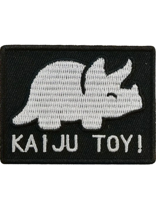 Deco patch motif japonais Kaiju Toy, brodé