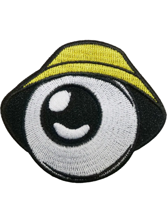 Deco patch motif japonais Yokai Bob, brodé