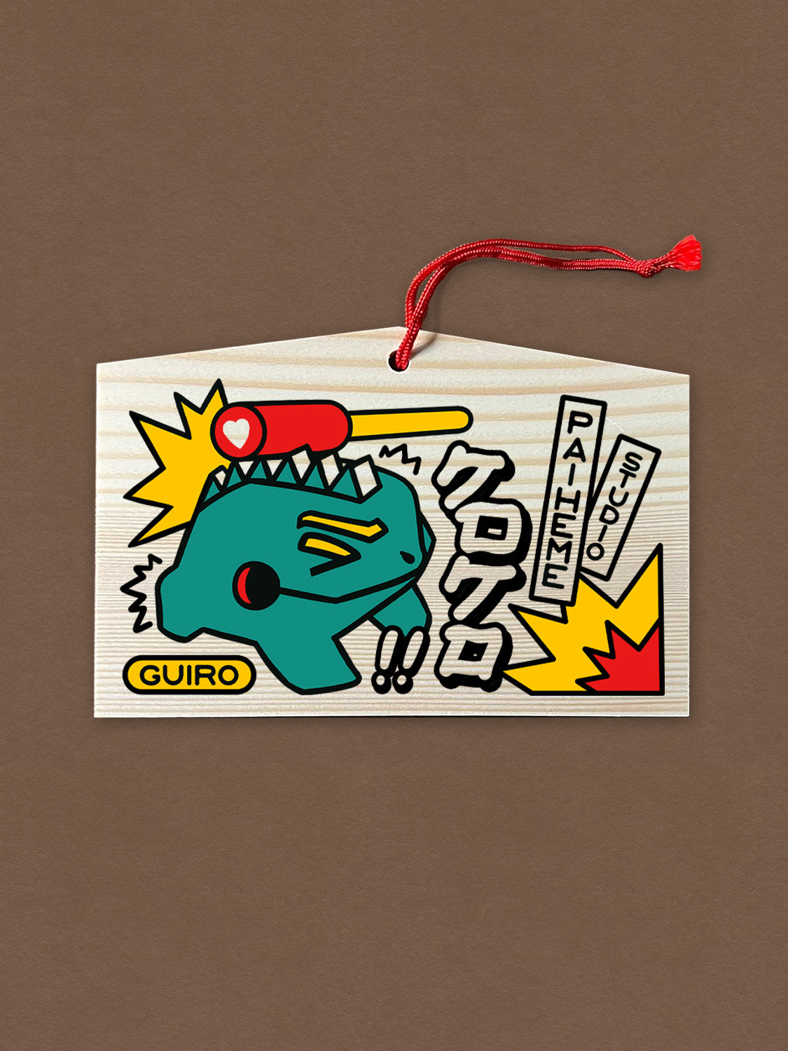 Ema Japon achat Guiro, en situation