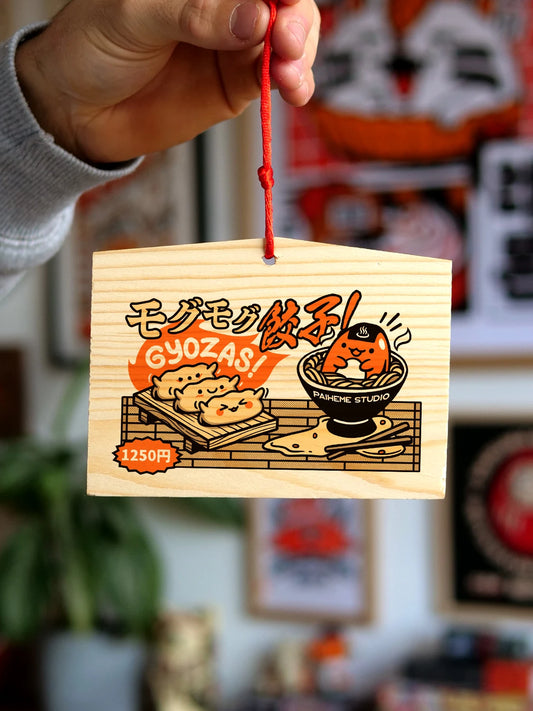 Acheter ema Japon Gyoza, plaque en bois