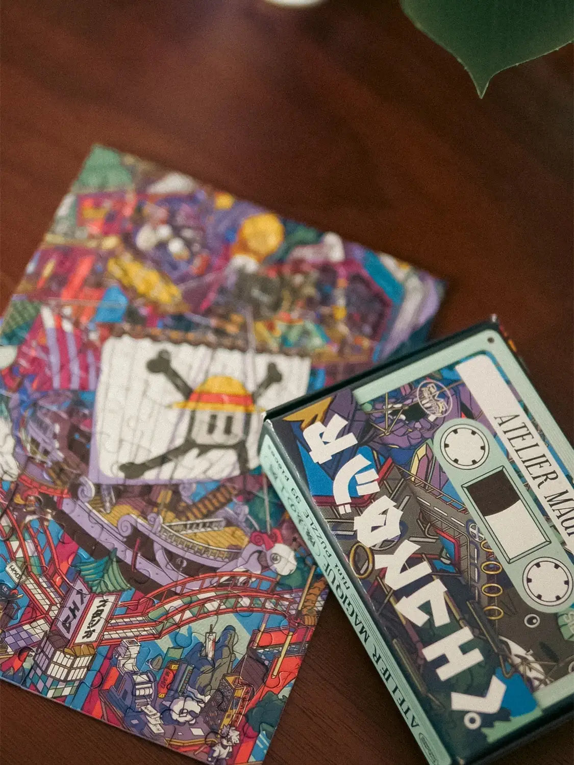 Mini-Puzzle Atelier Magique, en situation