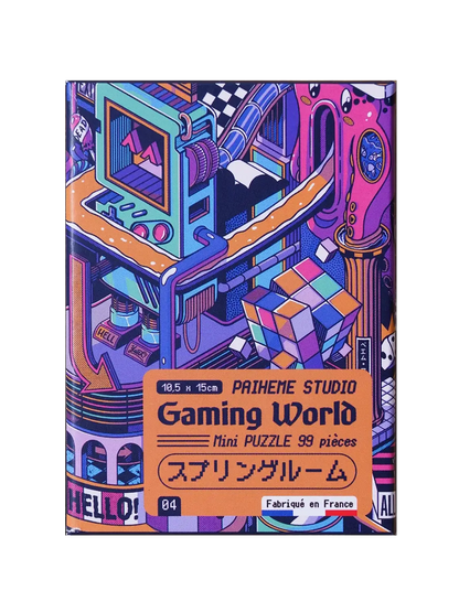 Mini-Puzzle Gaming World, visuel assemblé