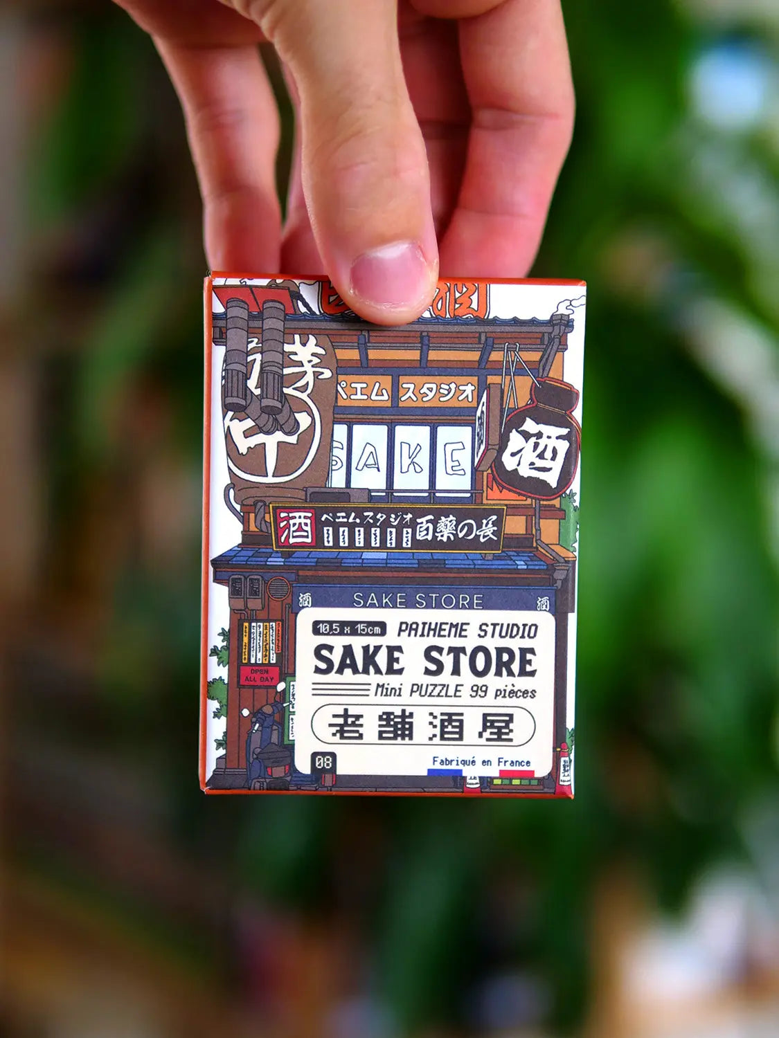 Mini-Puzzle Sake Store 99 pièces, boîte